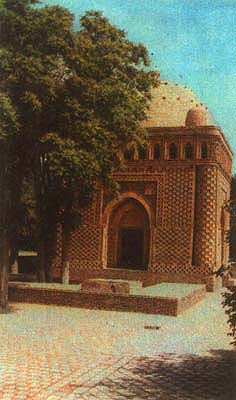 The mausoleum of the Samanids.(9th - 11th centeries)