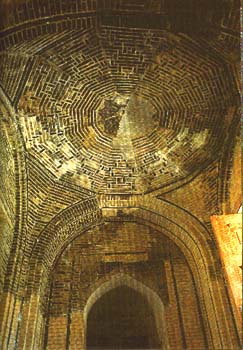 The Ulug Bek madrasa .Interior. (1417)
